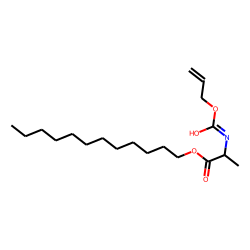 D-Alanine, N-allyloxycarbonyl-, dodecyl ester