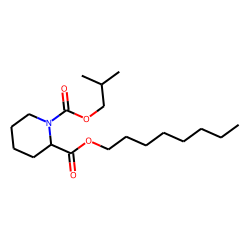 Pipecolic acid, N-isobutoxycarbonyl-, octyl ester