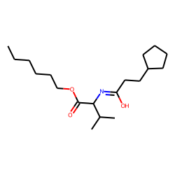 L-Valine, N-(3-cyclopentylpropionyl)-, hexyl ester