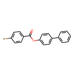 4-Bromobenzoic acid, 4-biphenyl ester