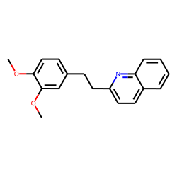2-(3',4'-Dimethoxyphenylethyl)quinoline