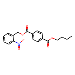 Terephthalic acid, butyl 2-nitrobenzyl ester