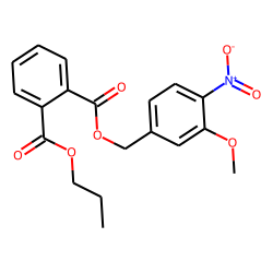Phthalic acid, 3-methoxy-4-nitrobenzyl propyl ester