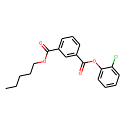 Isophthalic acid, 2-chlorophenyl pentyl ester