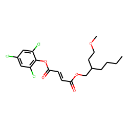 Fumaric acid, 2-(2-methoxyethyl)hexyl 2,4,6-trichlorophenyl ester