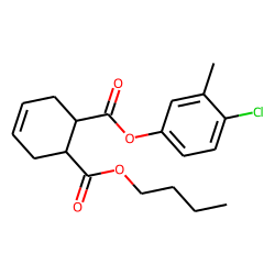 cis-Cyclohex-4-en-1,2-dicarboxylic acid, butyl 4-chloro-3-methylphenyl ester