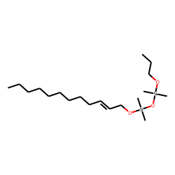 Silane, dimethyl(dimethyl(dodec-2-enyloxy)silyloxy)propoxy-
