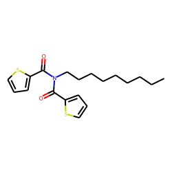 2-Thiophenecarboxamide, N-nonyl-N-(2-thiophenecarbonyl)-
