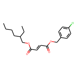 Fumaric acid, 4-chlorobenzyl 2-ethylhexyl ester