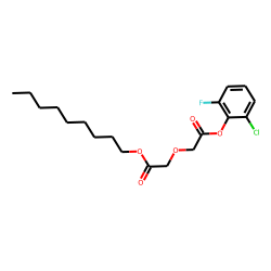 Diglycolic acid, 2-chloro-6-fluorophenyl nonyl ester