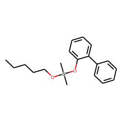 Silane, dimethyl(2-biphenyloxy)pentyloxy-