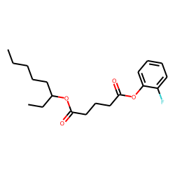 Glutaric acid, 2-fluorophenyl 3-octyl ester
