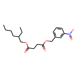 Succinic acid, 2-ethylhexyl 3-nitrobenzyl ester