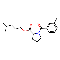L-Proline, N-(3-methylbenzoyl)-, isohexyl ester