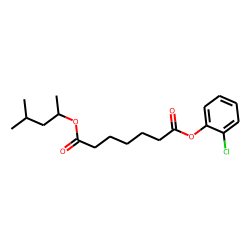 Pimelic acid, 2-chlorophenyl 4-methyl-2-pentyl ester