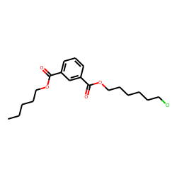 Isophthalic acid, 6-chlorohexyl pentyl ester