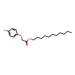 Acetic acid, (4-chlorophenoxy)-, undecyl ester