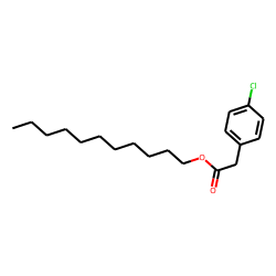 Phenylacetic acid, 4-chloro-, undecyl ester