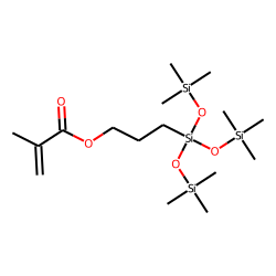 3-[3,3,3-trimethyl-1,1-bis[(trimethylsilyl)oxy]disiloxanyl]propyl methacrylate
