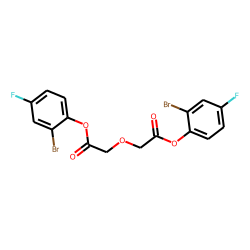 Diglycolic acid, di(2-bromo-4-fluorophenyl) ester