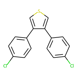 3,4-Bis-(p-chloro-phenyl)-thiophene