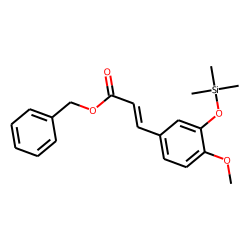 Benzyl (Z)-isoferulate, TMS