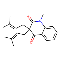 3,3-Diisopentenyl-N-methyl-2,4-quinoldione