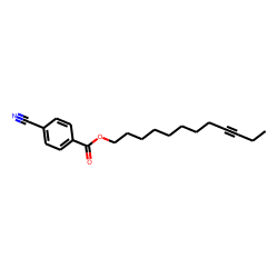 4-Cyanobenzoic acid, dodec-9-ynyl ester