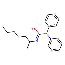 Urea, N,N-diphenyl-N'-(hept-2-yl)-