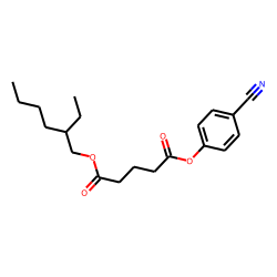 Glutaric acid, 2-ethylhexyl 4-cyanophenyl ester