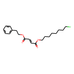 Fumaric acid, 2-phenethyl 8-chlorooctyl ester