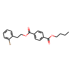 Terephthalic acid, 2-bromophenethyl butyl ester