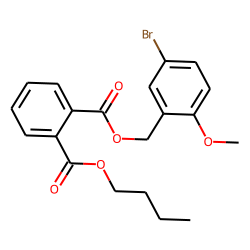 Phthalic acid, 5-bromo-2-methoxybenzyl butyl ester