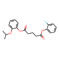 Glutaric acid, 2-fluorophenyl 2-isopropoxyphenyl ester