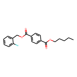 Terephthalic acid, 2-fluorobenzyl pentyl ester