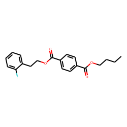 Terephthalic acid, butyl 2-fluorophenethyl ester