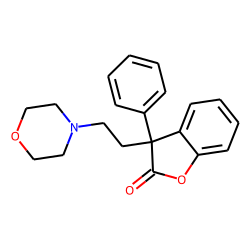 3-(Beta-morpholinoethyl)-3-phenyl-2-benzofuranone