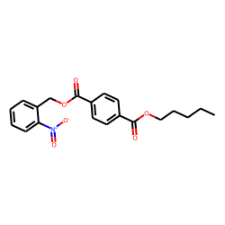 Terephthalic acid, 2-nitrobenzyl pentyl ester