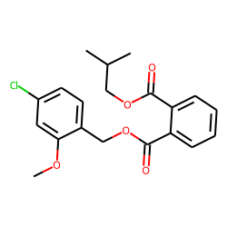 Phthalic acid, 4-chloro-2-methoxybenzyl isobutyl ester