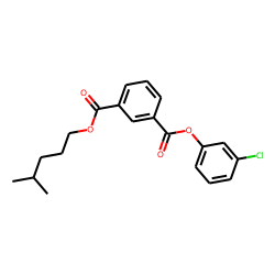 Isophthalic acid, 3-chlorophenyl isohexyl ester