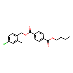 Terephthalic acid, butyl 4-chloro-2-methylbenzyl ester