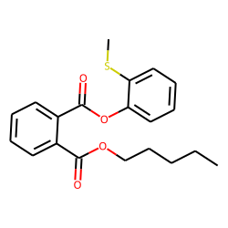 Phthalic acid, 2-(methylthio)phenyl pentyl ester