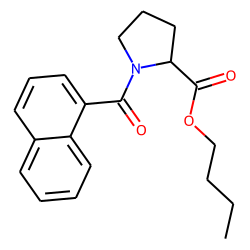 L-Proline, N-(1-naphthoyl)-, butyl ester