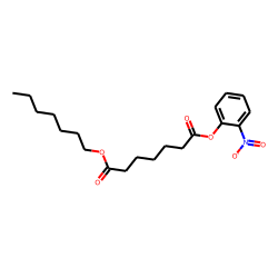 Pimelic acid, heptyl 2-nitrophenyl ester