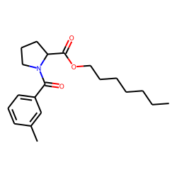 L-Proline, N-(3-methylbenzoyl)-, heptyl ester