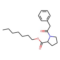 L-Proline, N-(phenylacetyl)-, heptyl ester