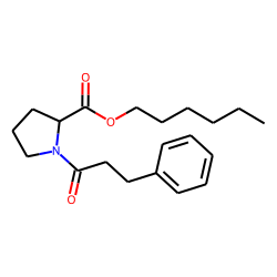 L-Proline, N-(3-phenylpropionyl)-, hexyl ester