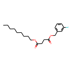 Succinic acid, 3-fluorobenzyl nonyl ester