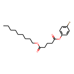 Glutaric acid, 4-bromophenyl nonyl ester