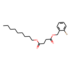 Succinic acid, 2-bromobenzyl nonyl ester